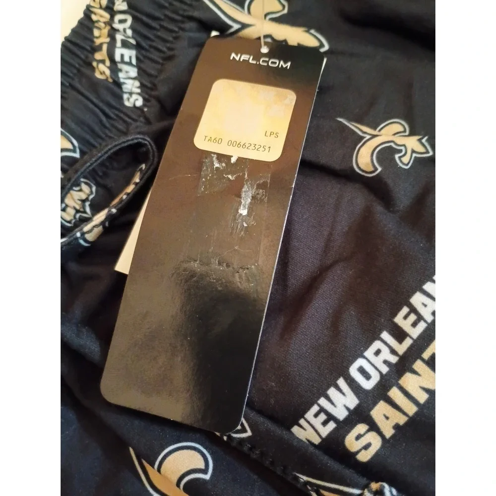 NFL‎ Torpedo Men's AOP Knit Pants New Orleans Saints Size Small